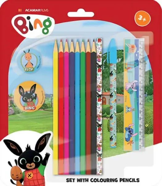 Bing - Set s pastelkami - Neuveden