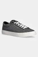 Tenisky Tommy Hilfiger TH HI VULC LOW CORE CHAMBRAY pánské, černá barva, FM0FM05389