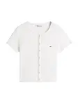 Tommy Jeans Kardigán  biela
