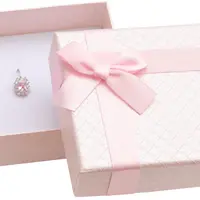 JK Box Růžová dárková krabička na šperky AT-5/A5