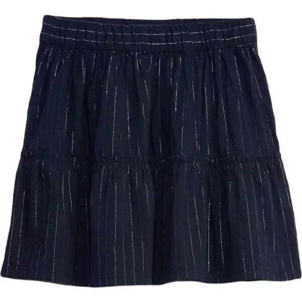 GAP V-W TIER MINI Dívčí sukně, tmavě modrá, velikost