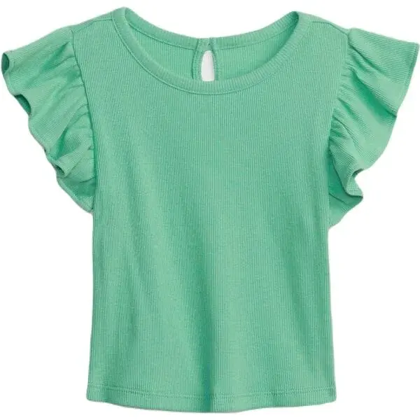 GAP BABY Dětské tričko, zelená, velikost