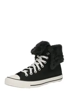 CONVERSE Členkové tenisky 'CTAS FOLD OVER'  čierna