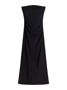 Bershka Šaty  čierna