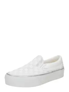 VANS Slip-on obuv 'Classic'  strieborná / biela
