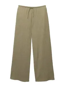 Pull&Bear Nohavice  kaki