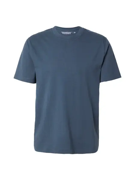 Abercrombie & Fitch Tričko 'CLASSIC'  námornícka modrá