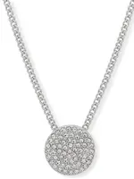 DKNY Retiazka  strieborná / priehľadná