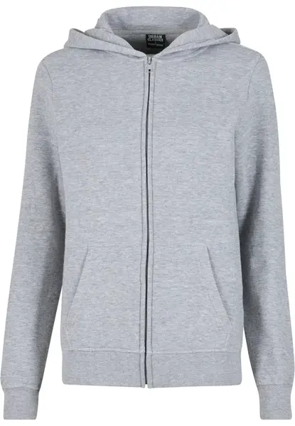Urban Classics Tepláková bunda 'Essential'  svetlosivá