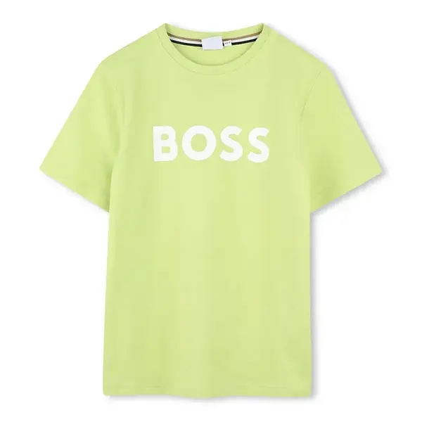 Dětské bavlněné tričko BOSS