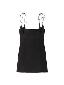 Bershka Šaty  čierna