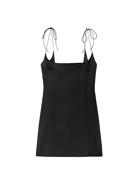 Bershka Šaty  čierna