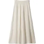 GAP PULL ON GAUZE Dámská sukně, bílá, velikost