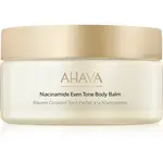 AHAVA Niacinamide Even Tone Body Balm tělový balzám pro rozjasnění a hydrataci 220 ml