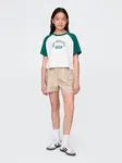 GAP Children's poplin cargo shorts - Girls