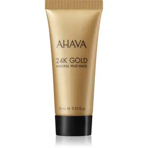 AHAVA Mineral Mud 24K Gold minerálna bahenná maska s 24karátovým zlatom 15 ml