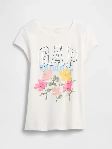 GAP Children's T-shirt with logo - Girls