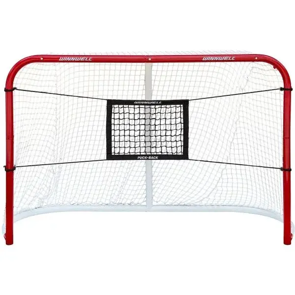 WINNWELL PUCK-BACK TARGET Hokejový terč, černá, velikost