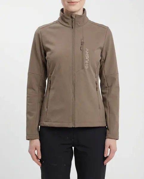 Husky Salfa L L, beige Dámská softshell bunda