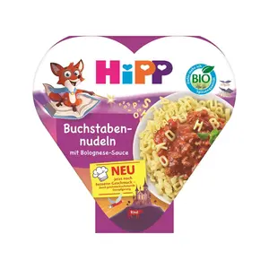 Hipp BIO Písmenkové těstoviny s boloňskou omáčkou 250 g