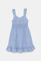 Dětské bavlněné šaty Guess