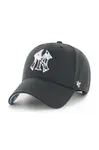 Kšiltovka 47 brand MLB New York Yankees černá barva, s aplikací, B-DGTSM17CTP-BK