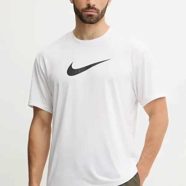 Tréninkové tričko Nike bílá barva, NESSF523