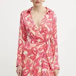 Šaty Morgan RESTA.F růžová barva, mini, RESTA.F