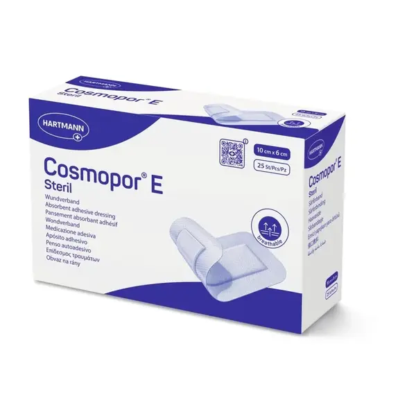 Cosmopor E sterililní rychloobvaz 10 x 6cm 25ks