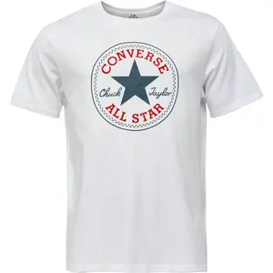 Converse CHUCK LOGO TEE Pánské tričko, bílá, velikost