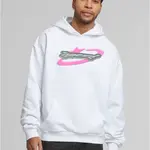 Mikina s kapucí Speed Logo bílá