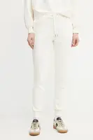 Tepláky Armani Exchange dámské, béžová barva, vzorované, 8NYPLG YJE5Z