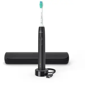 Philips Sonicare 3100 HX3673/14 sonický elektrický zubní kartáček Black 1 ks