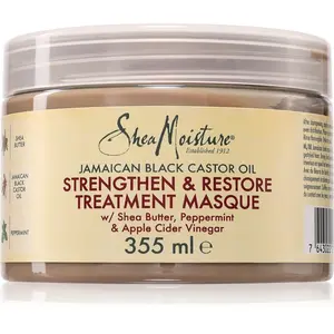 Shea Moisture Jamaican Black Castor Oil Strengthen & Restore posilující maska na vlasy 355 ml