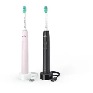 Philips Sonicare 3100 HX3675/15 elektrický zubní kartáček 2 ks