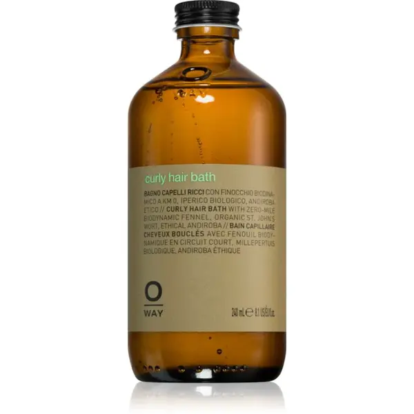 Oway beCurly Hair Bath šampon pro kudrnaté vlasy 240 ml