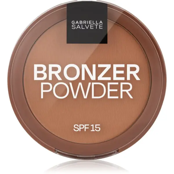 Gabriella Salvete Bronzer Powder bronzujúci púder SPF 15 odtieň 03 8 g