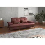 Sit & More 2,5SEDÁK, červenohnědá, pravá kůže