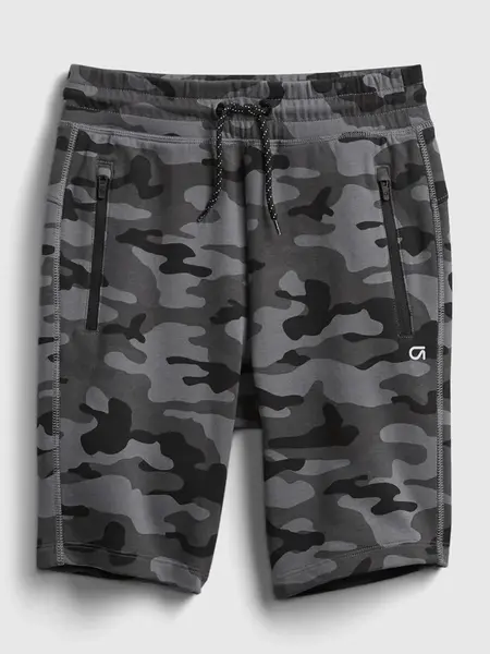GAP Dětské teplákové kraťasy fit fit tech shorts - Kluci