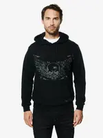 KOROSHI Mikina  sivá / oranžová / čierna