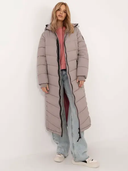 Coat - D51160XB44540A1 - dark beige