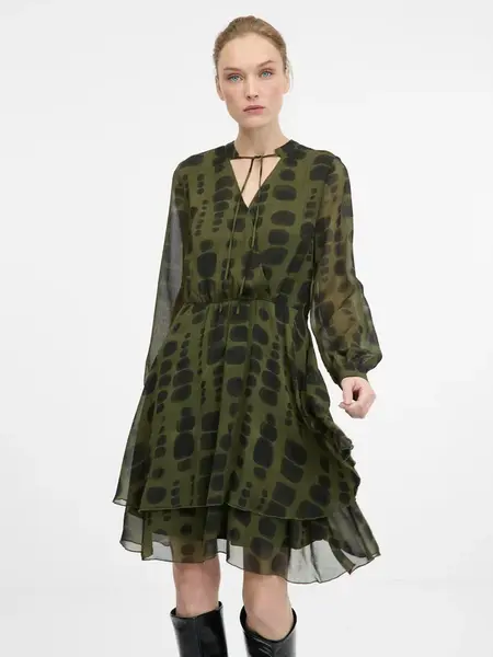 Green women's knee-length dress ORSAY - Women's