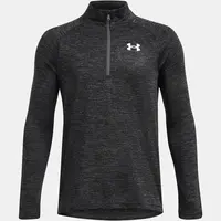 Boys' T-shirt Under Armour UA Tech 2.0 1/2 Zip-GRY - Boys