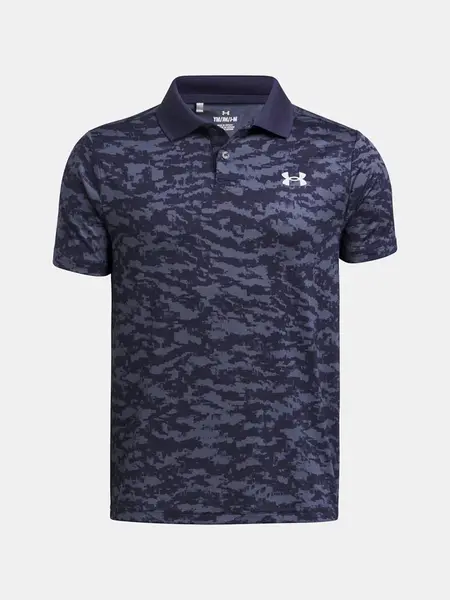 Boys' T-shirt Under Armour UA Matchplay Printed Polo - Boys