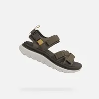 Grey men's sandals Geox Spherica Actif X S - Men's