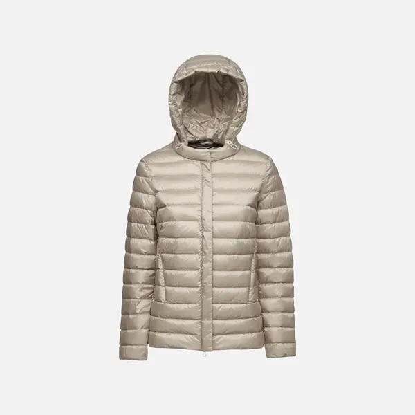 Beige Women's Geox Jaysen Jacket - Women's