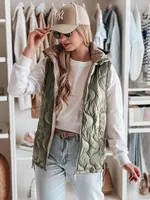 Dámska prechodná vesta VESOLITA zelená