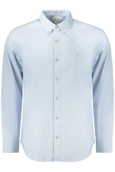 CALVIN KLEIN LONG SLEEVE SHIRT MEN BLUE