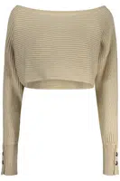 GUESS JEANS WOMEN'S SWEATER BEIGE