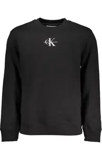 Čierna mikina Calvin Klein bez zipsu